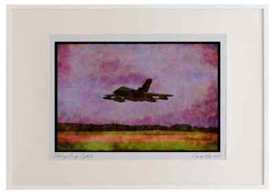 359049 Panavia PA 200 Tornado IDS, German Air Force Watercolour Picture Frame