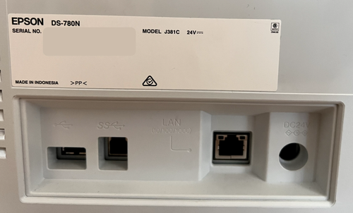 Epson Workforce DS-780N Feedthrough, Duplex Network Scanner - Great Condition - Picture 5 of 7