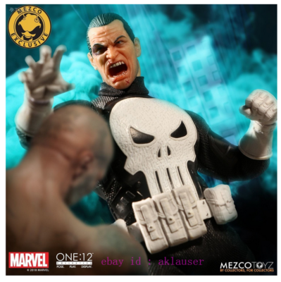 Mezco Toyz 1/12 Marvel The Punisher Action Figure Toy Model In