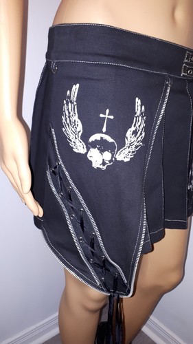 K-Star Punk Skirt Size M - Picture 3 of 5