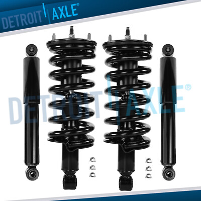 RWD Front Struts w/ Spring Rear Shocks for 2004 - 2015 Nissan Pathfinder Armada