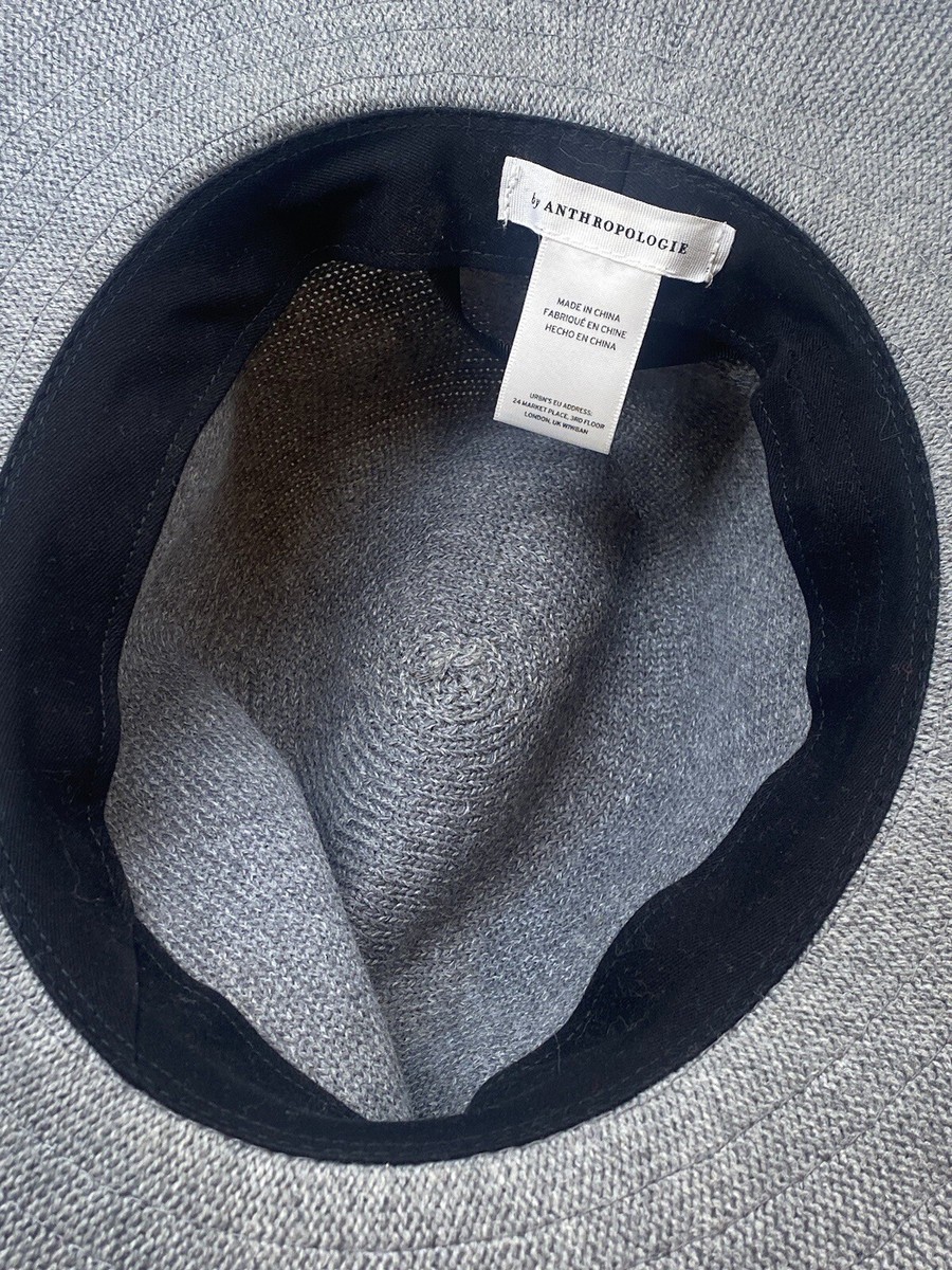 Anthropologie | Womens Light Gray Fedora Wool Blend Hat Woman main image 3