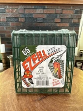 C&S E-Z Fill Suet Basket Green For Wild Birds