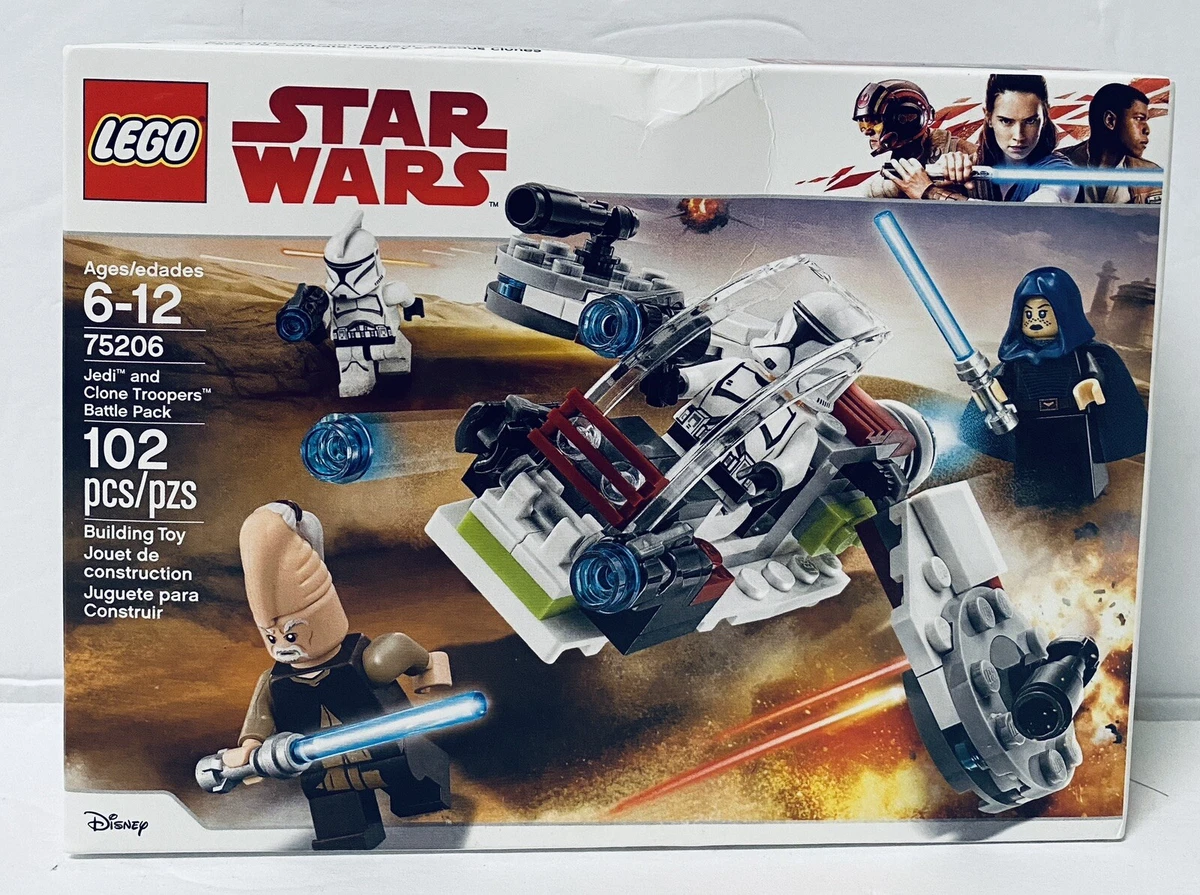 Brand New Sealed LEGO Star Wars Jedi and Clone Troopers Battle