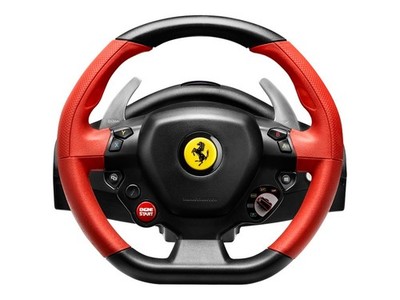 ThrustMaster Ferrari 458 Spider Lenkrad- und Pedale-Set kabelgebunden für
