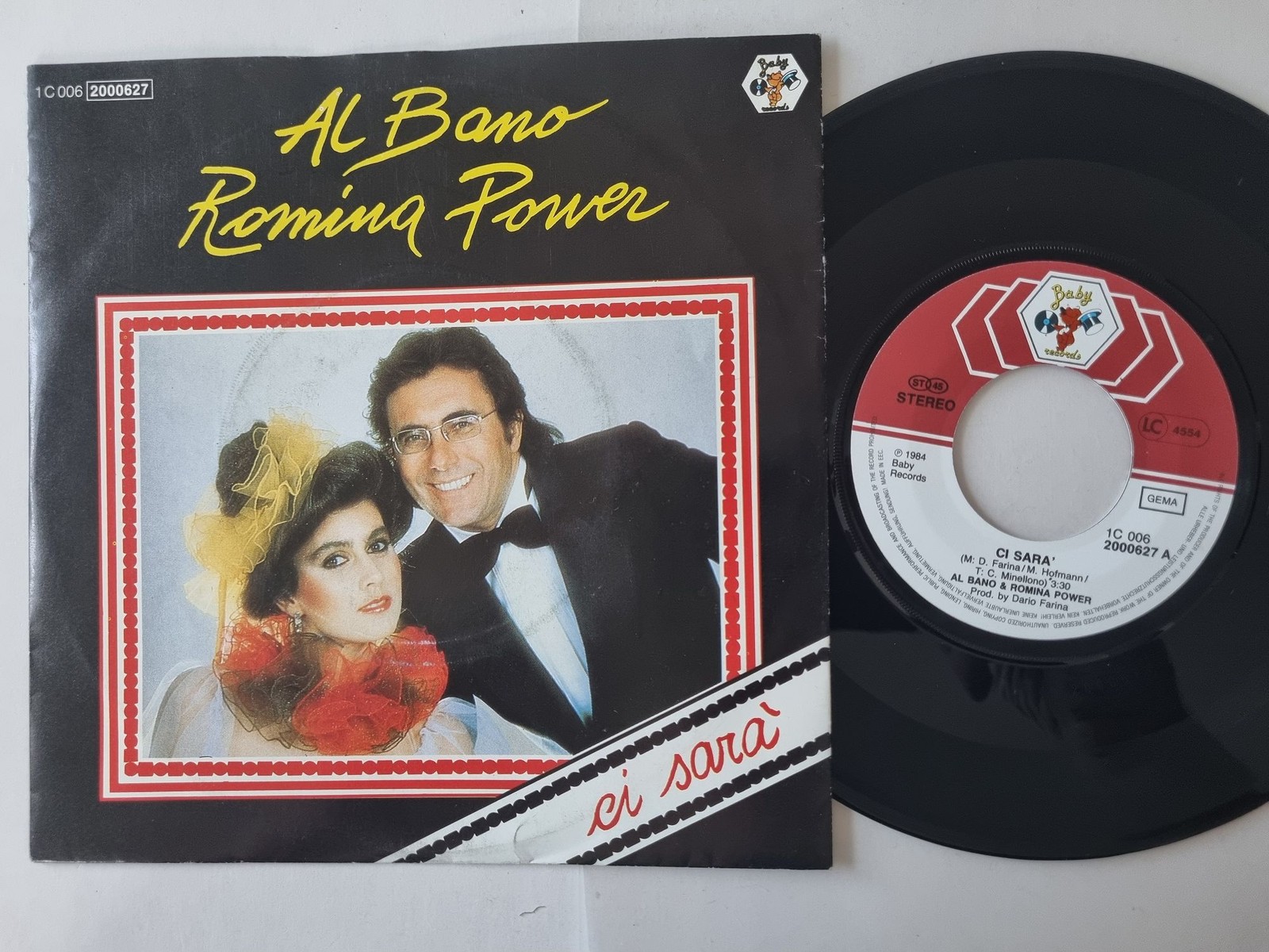 Al Bano & Romina Power - Ci Sarà 7'' Vinyl Germany