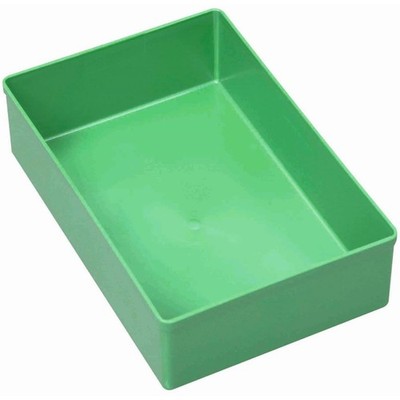 10 Einsatzboxen Allit EuroPlus Insert 63/4 Industrienorm, 456308 grün Gr. 4
