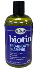 Difeel Biotin Pro-Growth Shampoo, 12 Oz.