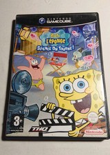 Nintendo Game Cube Bob l’Éponge Silence on Tourne FRA 🇫🇷 GameCube Notice Boîte
