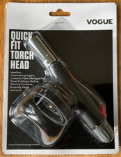VOGUE QUICK FIT TORCH HEAD: Chefs Professional Kitchenware Blow Torch Tool