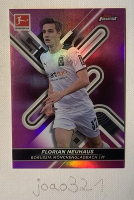 Florian Neuhaus - /300 - Topps Finest Bundesliga 21/22 - Gladbach