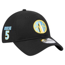 Unisex New Era Angel Reese Black Chicago Sky Name & Number Sidepatch 9TWENTY