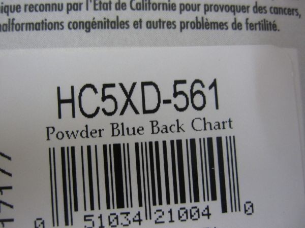 Strike King 5XD 561 Powder Blue Back Chart New Lures - Image 2