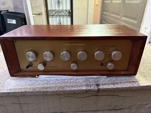 Marantz CONSOLETTE M2 Control Console/Preamp Wood Case MEGA RARE!! VINTAGE