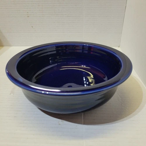 FIESTA Homer Laughlin COBALT BLUE Vegetable Bowl Replacement, 8.5x2.75in