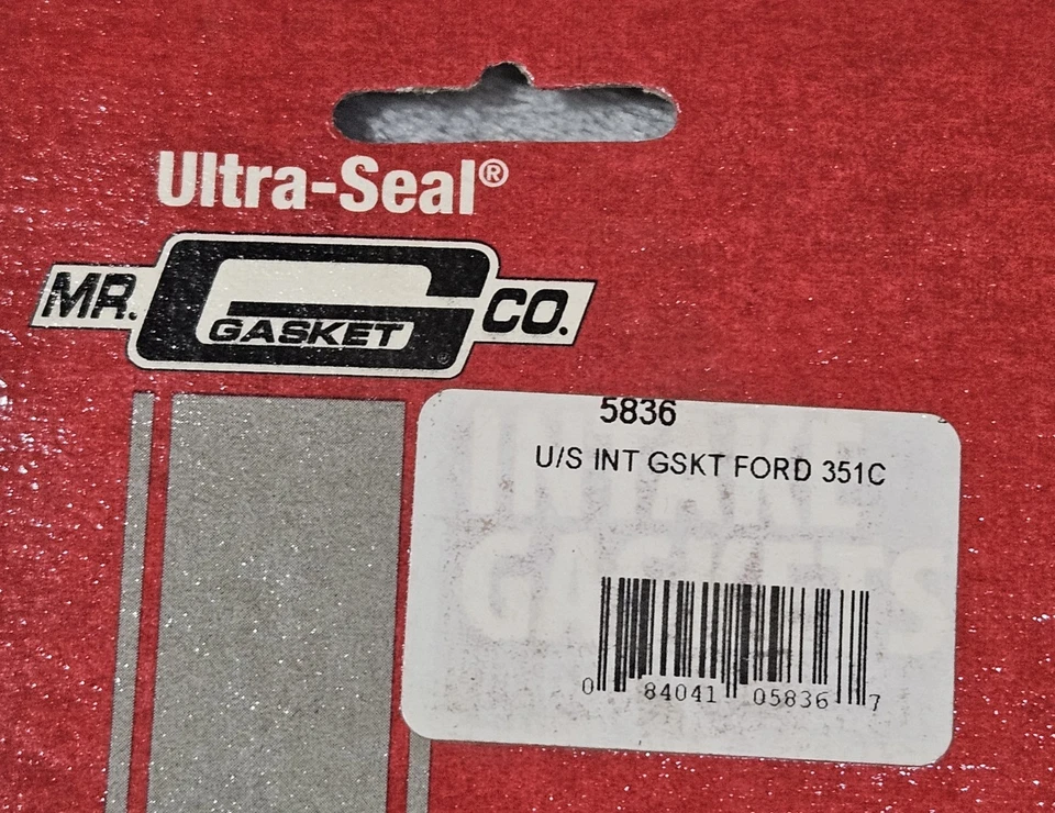 Mr Gasket 5836 Ultra Seal Intake Manifold Gasket Ford 351C - Image 2 of 2
