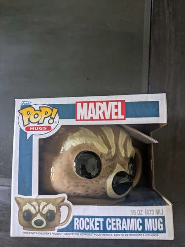 Rocket Raccoon Funko Pop! Mugs Marvel Ceramic 16oz Exclusive