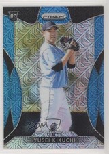 2019 Panini Prizm Tier III Blue Mojo 155/399 Yusei Kikuchi #282 Rookie RC i9x