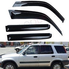 4pcs Window Rain Guard Compatible with 1997-2001 Honda CR-V CRV Outside