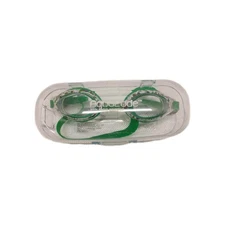 Aqua2ude Kids Swim Goggles (Green+ Purple Splatter Pattern )6 + Protective Case 