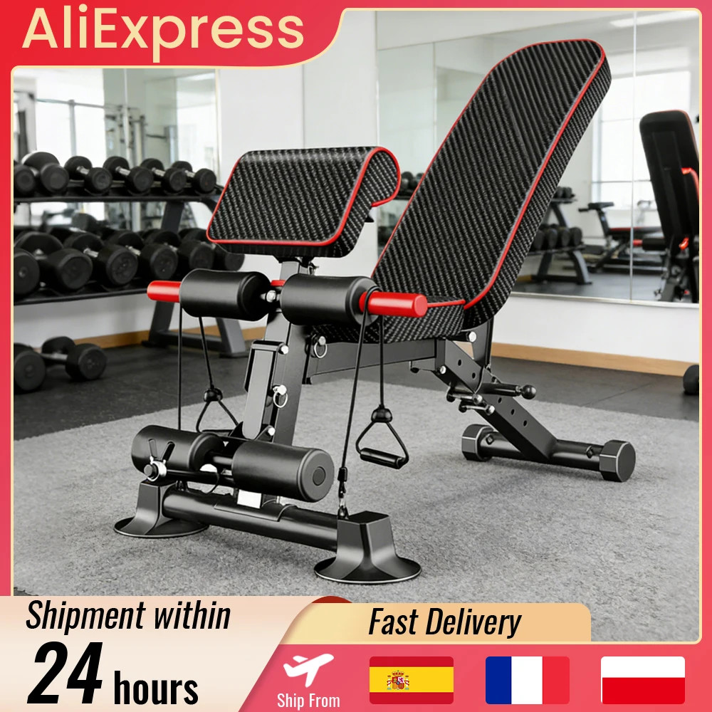 Banc musculation 6 en 1 multifonction - Ergonomie et robustesse