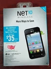 New LG Optimus Dynamic Net 10 No Contract Cell Phone NIB NEW AS IS PARTS