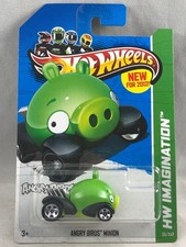Hot Wheels 2012 Angry Birds Minion Green HW Imagination 35/247