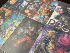 Dragon Ball Super Art Board Collection, Complete Set of 9, 3D Japanese (Bandai)