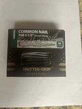 Huttig Grip 16d Framing Common Nail 3-1/2  Galvanized 1 lb 47 Nails