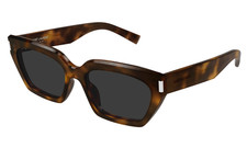 Saint Laurent SL 826 PAGE 002 Havana Sunglasses Unisex New Authentic