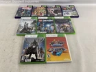 9 PCS Assorted Microsoft Xbox 360 & Kinect Game Lot (Untested/Bulk VG-G)