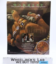 Warrant Dirty Rotten Filthy Stinking Rich Magazine Ad Clipping 1989 Vintage
