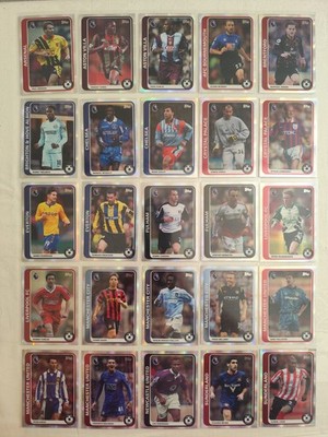 Premier League Flagship 2026/2027 Retro Threads Set Alle 25 Karten Full 26/27