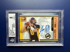2005 Press Pass SE Class of 2005 AARON RODGERS AUTO 105/200 RC Graded 8 NM-MINT