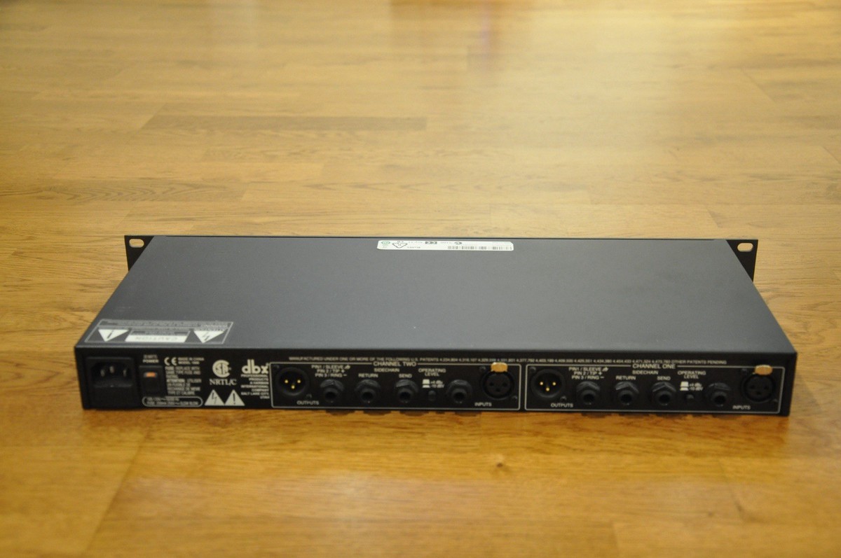 dbx 1066 2-Channel Compressor/Limiter/Gate Rackmount w