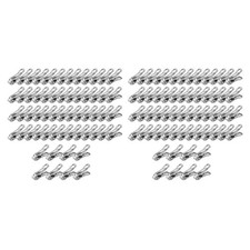 120 PCS Garden Clips,Greenhouse Clamps Made of Stainless Steel for Netting8246