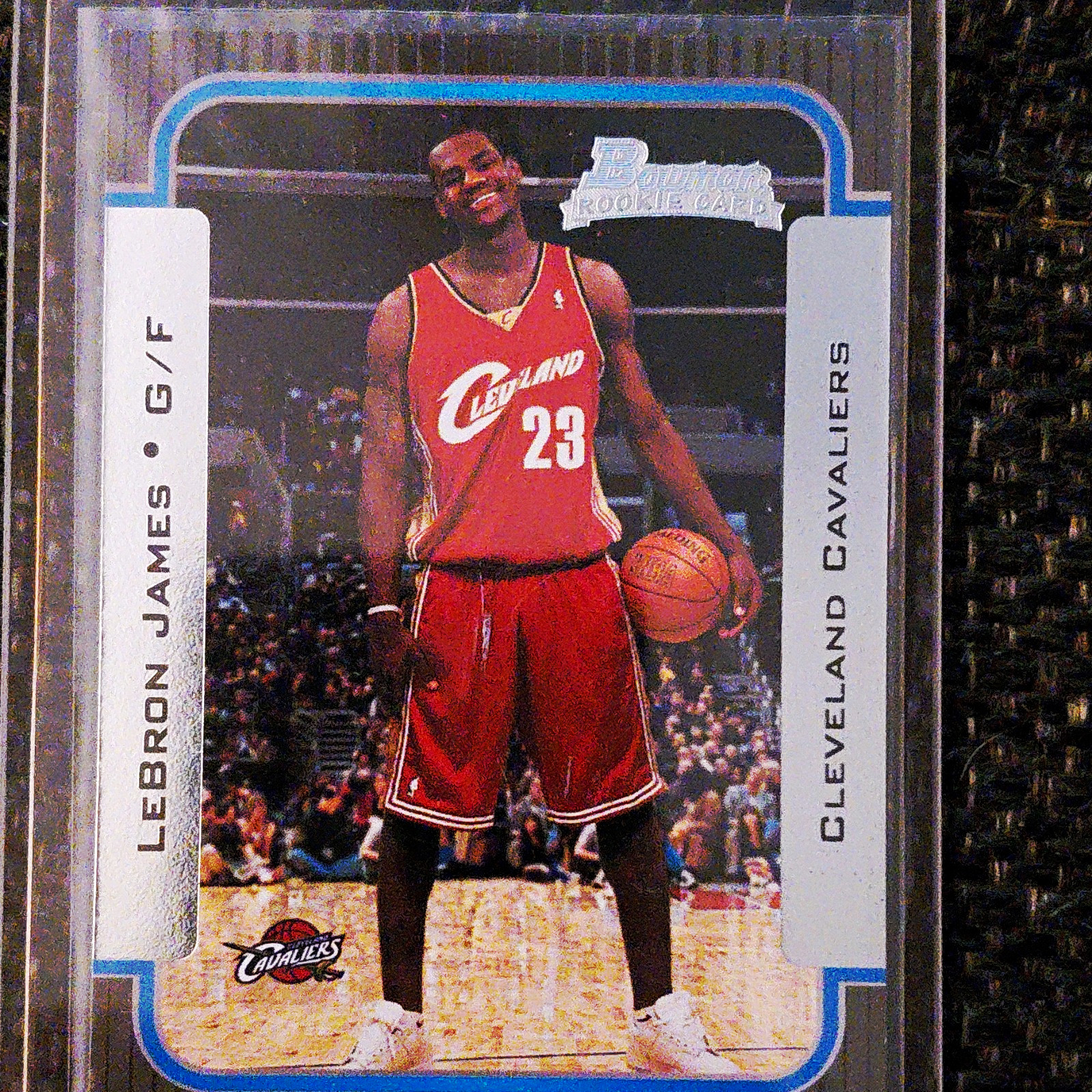 Topps 2003-04 Bowman Rookies & Stars LeBron James Rookie #123 Cavaliers