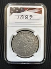 1889 Morgan Silver Dollar $1 – AU/UNC Details – Strong Eye Appeal - Nice!🔥