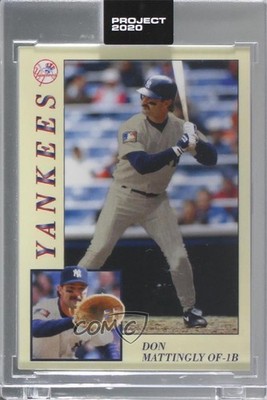 2020 Topps Project 2020 1984 Topps /4682 Don Mattingly Oldmanalan #139 0o5