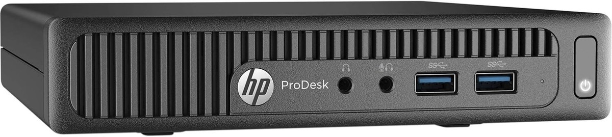 HP 400 G2 Mini Desktop Intel i3-6100T 8GB RAM 500GB SSD Win 11 Pro