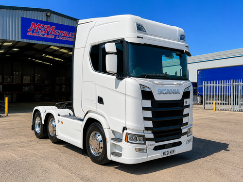 Scania S770 4x2 Normal Roof Grey Cab - Maquette Char Promo