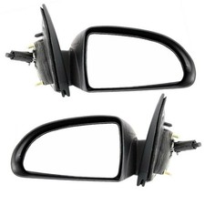 For 05-10 Chevy Cobalt Sedan Rear View Door Mirror Manual-Remote Black SET PAIR