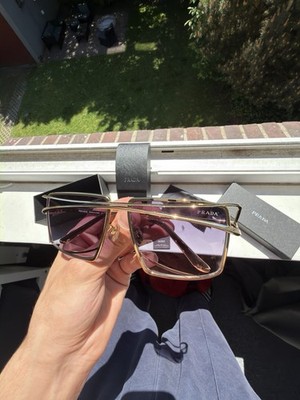 Agatha Ruiz de La PRADA Sonnenbrille Herren Gold