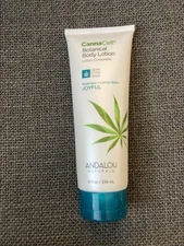 ANDALOU NATURALS CANNACELL BOTANICAL BODY LOTION -JOYFUL- 8 OZ - HEMP STEM CELLS