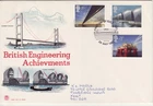 GB Stamps First Day Cover Europa Engineering achievements, bridges STUART 1983