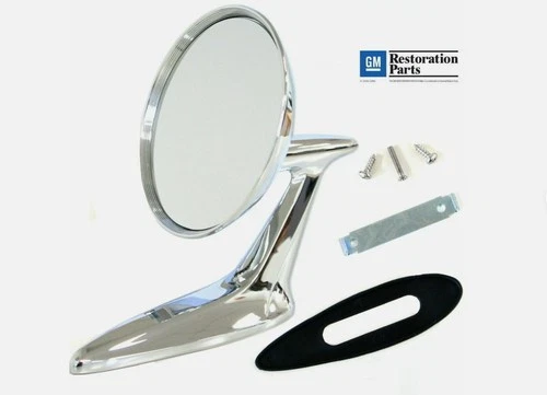 1959-60 Chevy Impala Belair Biscayne Corvair L/R Outside Door Rear View Mirror