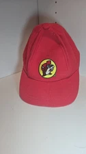 Buc-cees Beaver Hat Baseball Cap Youth Size Gas Station Red Adjustable (Toddler)