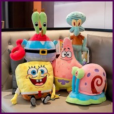 Anime Plushie Doll Spongebob Peluches Doll Squarepants Patrick Star Squidward 