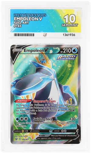 Empoleon V graded ACE 10 for sale on eBay