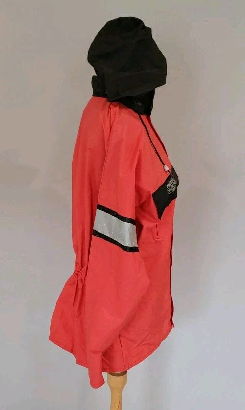 Nelson Rigg Stormrider Red Motorcycle Rain Suit 2-Piece Jacket Pants Women’s XS - Image 3 of 4